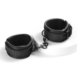BDSMaster Attaches Poignets-Cou Neckist Noires